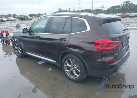2020 BMW X3 Sdrive30I из США, поврежденный, VIN 5UXTY3C04L9B50777